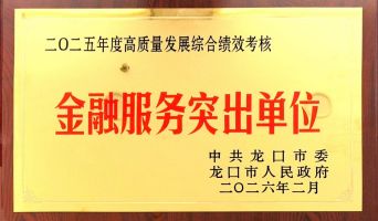 深耕龍口，服務(wù)地方——平安產(chǎn)險(xiǎn)龍口支公司獲評“龍口市金融服務(wù)突出單位”